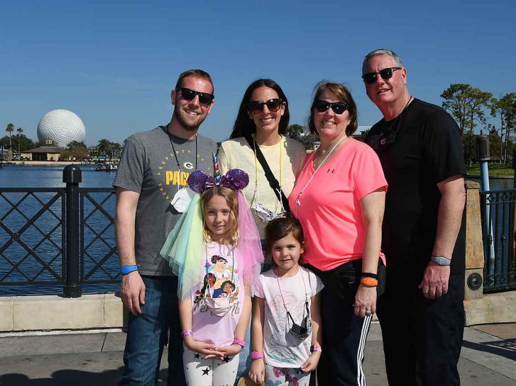 Guest Photo from Patti Halbach: Guests near Epcot